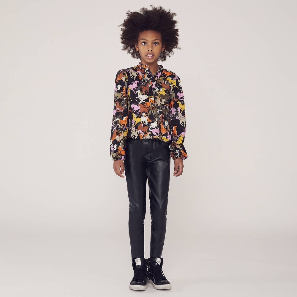 Zadig & Voltaire horse blouse for girls Sz 14